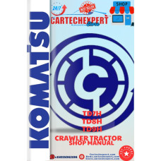 KOMATSU CRAWLER TRACTOR TD7H-8H-9H SHOP MANUAL 