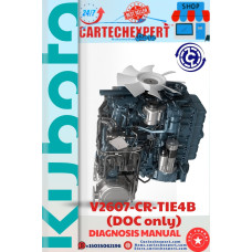 KUBOTA ENGINE V2607-CR-TIE4B  (DOC only) DIAGNOSIS MANUAL