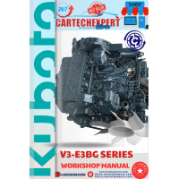 KUBOTA ENGINE V3-E3BG SERIES WORKSHOP MANUAL