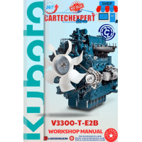 KUBOTA ENGINE  V3300-T-E2B  WORKSHOP MANUAL