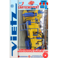 VIETZ TUBE BENDER EV16-30" MAINTENANCE MANUAL 