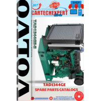 VOLVO ENGINE TAD1344GE SPARE PARTS MANUAL 