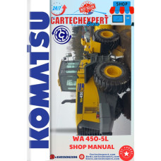 KOMATSU WHEEL LOADER WA450-5L SHOP MANUAL