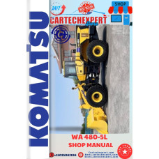 KOMATSU WHEEL LOADER  WA480-5L  SHOP MANUAL