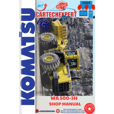 KOMATSU WHEEL LOADER  WA500-3H  SHOP MANUAL