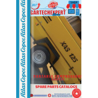 ATLAS COPCO PORTABLE COMPRESSOR XA(S) 125 Dd  SPARE PARTS 