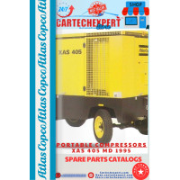 PORTABLE COMPRESSORS XAS405 Md 1995 SPARE PARTS CATALOGUE