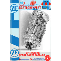 ZF GEARBOX  16S2220  SPARE PARTS MANUAL 
