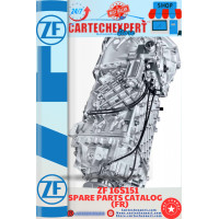 ZF GEARBOX 16S151 SPARE PARTS MANUAL
